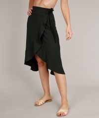Saia-Feminina-Midi-Canelada-Envelope-com-Babado-Verde-Militar-9710865-Verde_Militar_1