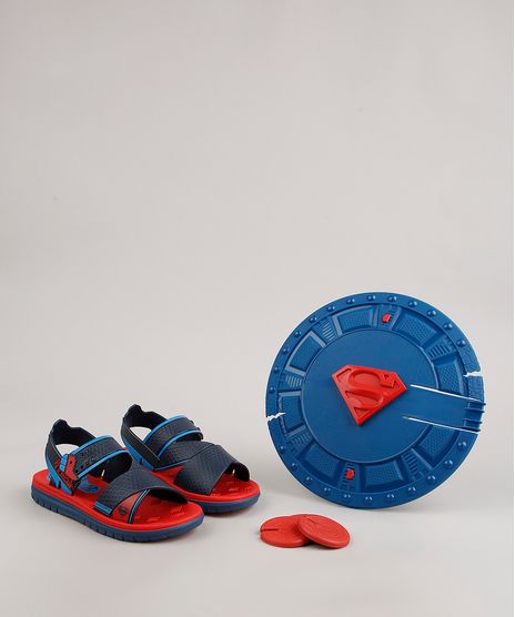 Sandalia-Papete-Infantil-Grendene-Super-Homem-Vem-com-Escudo-Lanca-Disco-Azul-Marinho-9696757-Azul_Marinho_1