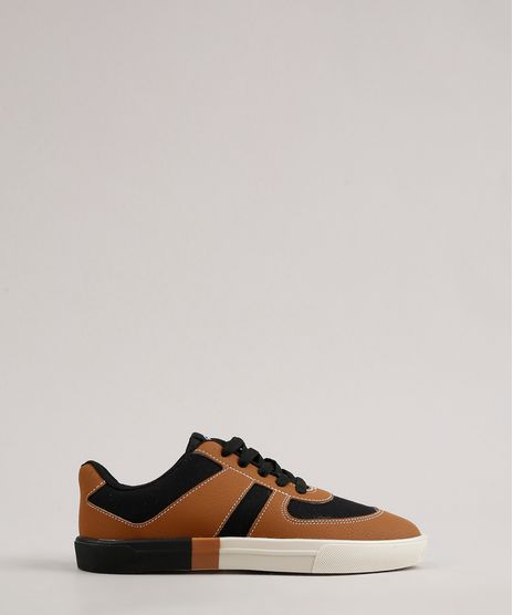 Tenis-Infantil-Molekinho-com-Pespontos-e-Recorte-Preto-9707730-Preto_1