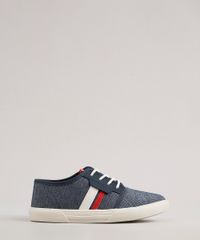 Tenis-Jeans-Infantil-Molekinho-com-Faixa-Lateral-Azul-Escuro-9707736-Azul_Escuro_1
