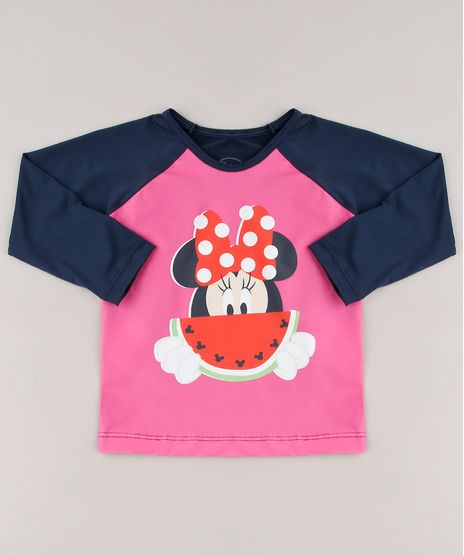 Blusa-de-Praia-Infantil-Minnie-Raglan-Manga-Longa-Protecao-UV50--Azul-Marinho-9668016-Azul_Marinho_1