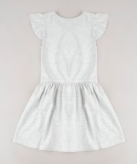 Vestido-Infantil-Lol-Surprise-com-Babado-Sem-Manga-Cinza-Mescla-Claro-9680993-Cinza_Mescla_Claro_2