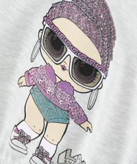 Vestido-Infantil-Lol-Surprise-com-Babado-Sem-Manga-Cinza-Mescla-Claro-9680993-Cinza_Mescla_Claro_4