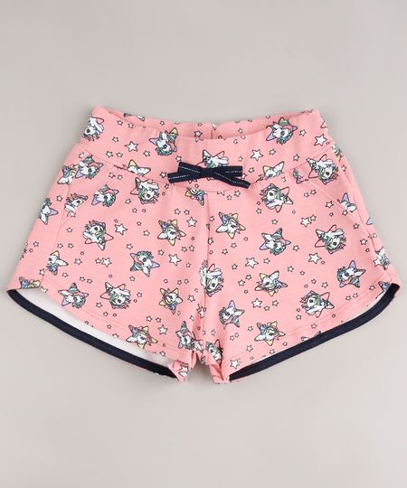 Short-Infantil-em-Moletom-My-Little-Poney-Estampada-com-Laco-Rosa-9675153-Rosa_1