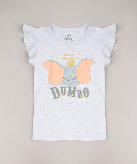 Blusa-Infantil-Dumbo-com-Babado-Manga-Curta-Cinza-Mescla-Claro-9657881-Cinza_Mescla_Claro_1
