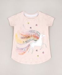 Blusa-Infantil-Unicornio-com-Paete-Manga-Curta-Rose-9669327-Rose_1