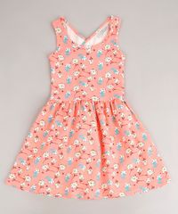 Vestido-Infantil-Estampando-Floral-com-Transpasse-Alca-Media-Coral-Neon-9705293-Coral_Neon_1