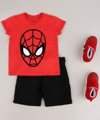 Camiseta-Infantil-Homem-Aranha-Manga-Curta-Vermelho-9715166-Vermelho_3