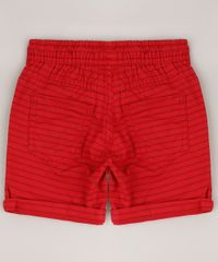 Bermuda-de-Sarja-Infantil-Listrada-com-Cordao-e-Bolsos-Vermelho-9684472-Vermelho_2