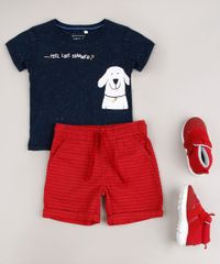 Bermuda-de-Sarja-Infantil-Listrada-com-Cordao-e-Bolsos-Vermelho-9684472-Vermelho_3