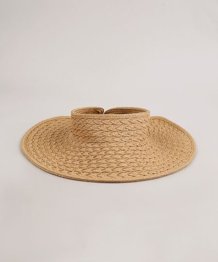 Viseira-de-Praia-Feminina-Dobravel-Bege-9621469-Bege_1