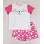 Pijama-Infantil-Gatinho-Estampado-Manga-Curta--Cinza-Mescla-Claro-9641228-Cinza_Mescla_Claro_1