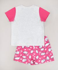 Pijama-Infantil-Gatinho-Estampado-Manga-Curta--Cinza-Mescla-Claro-9641228-Cinza_Mescla_Claro_2
