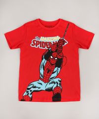 Camiseta-Infantil-Homem-Aranha-Manga-Curta-Vermelho-9625127-Vermelho_1