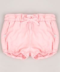 Short-de-Sarja-Infantil-com-Laco-Bolsos-Rosa-Claro-9698928-Rosa_Claro_1