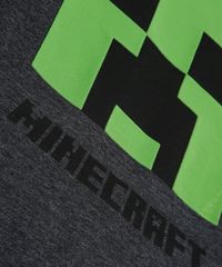 Camiseta-Infantil-Minecraft-Manga-Curta-Cinza-Mescla-Escuro-9674460-Cinza_Mescla_Escuro_4