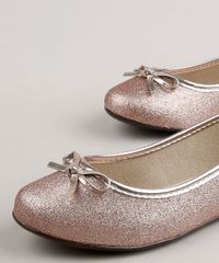 Sapatilha-Infantil-Molekinha-Bico-Redondo-em-Glitter-com-Laco-Rose-9722585-Rose_5