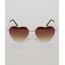 Oculos-de-Sol-Coracao-Infantil-Oneself-Marrom-9789463-Marrom_1