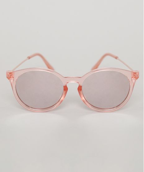Oculos-de-Sol-Redondo-Infantil-Oneself-Rose-9789496-Rose_1