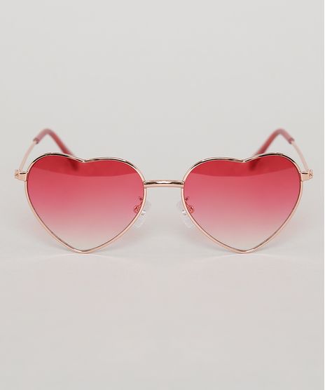 Oculos-de-Sol-Coracao-Infantil-Oneself-Rosa-9789472-Rosa_1