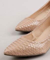 Scarpin-Feminino-Via-Uno-All-Day-Bico-Fino-Salto-Quadrado-Texturizado-Bege-9673137-Bege_2