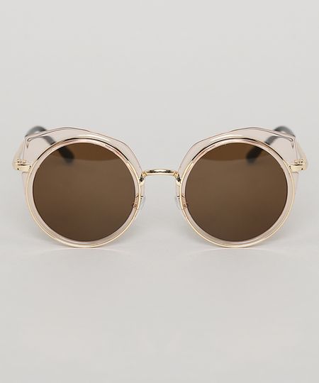 Oculos-de-Sol-Redondo-Infantil-Oneself-Dourado-9789532-Dourado_1