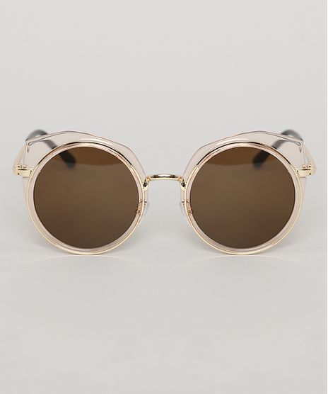 Oculos-de-Sol-Redondo-Infantil-Oneself-Dourado-9789532-Dourado_1
