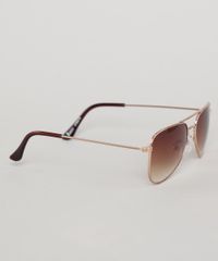 Oculos-de-Sol-Aviador-Infantil-Oneself-Dourado-9789478-Dourado_2