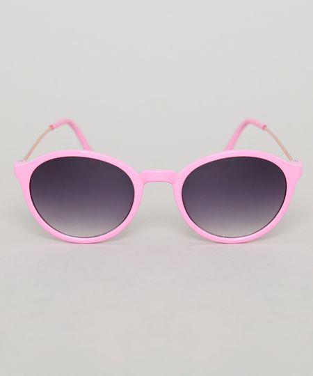 Oculos-de-Sol-Redondo-Infantil-Oneself-Rosa-9789499-Rosa_1
