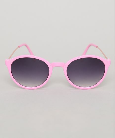 Oculos-de-Sol-Redondo-Infantil-Oneself-Rosa-9789499-Rosa_1