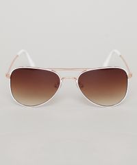 Oculos-de-Sol-Aviador-Infantil-Oneself-Branco-9789475-Branco_1