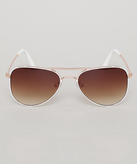 Oculos-de-Sol-Aviador-Infantil-Oneself-Branco-9789475-Branco_1