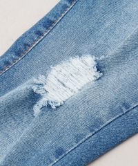 Calca-Jeans-Infantil-Skinny-Destroyed-com-Bolsos--Azul-Medio-9672126-Azul_Medio_4