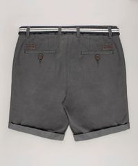 Bermuda-Infantil-Reta-com-Cinto-Chumbo-9545590-Chumbo_2