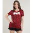 Blusa-Feminina-Marvel-Homem-Aranha-Estampada-de-Quadrinhos-Manga-Curta-Decote-Redondo-Vermelha-9701822-Vermelho_1