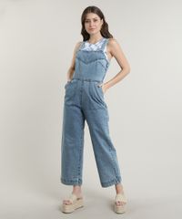 Macacao-Jeans-Feminino-Pantacourt-com-Bolsos-Alca-Larga-Azul-Claro-9756591-Azul_Claro_3