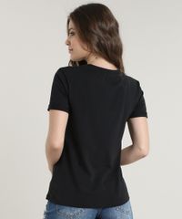 Blusa-Feminina-Marvel-Animal-Print-Manga-Curta-Decote-Redondo-Preta-9700798-Preto_2