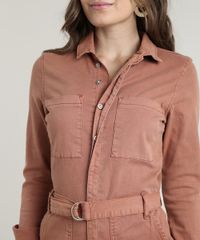 Macaquinho-de-Sarja-Feminino-com-Bolsos-e-Cinto-Manga-Longa-Marrom-9754217-Marrom_4