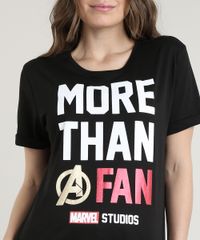 Blusa-Feminina-Marvel--More-Than-a-Fan--Manga-Curta-Decote-Redondo-Preta-9700799-Preto_4
