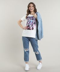 Blusa-Feminina-Os-Vingadores-Manga-Curta-Decote-Redondo-Off-White-9700410-Off_White_3