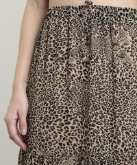 Saia-Feminina-Longa-Estampada-Animal-Print-com-Fenda-Bege-Escuro-9632921-Bege_Escuro_4