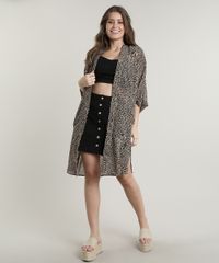 Kimono-Feminino-Longo-Estampado-Animal-Print-com-Fendas-Bege-Escuro-9644279-Bege_Escuro_3