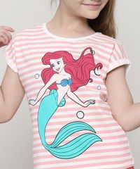 Blusa-Infantil-Pequena-Sereia-Ariel-com-Listras-Manga-Curta-Branca-9657902-Branco_4