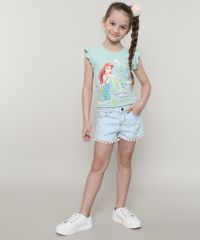 Blusa-Infantil-A-Pequena-Sereia-com-Babado-Manga-Curta--Verde-9657882-Verde_3