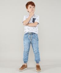 Calca-Jeans-Infantil-Jogger-com-Bolsos-Azul-Medio-9636925-Azul_Medio_3