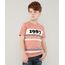 Camiseta-Infantil--1987--com-Listras-Manga-Curta-Gola-Careca-Cobre-9681264-Cobre_1