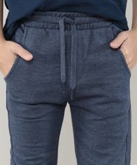 Calca-Infantil-Jogger-em-Moletom-com-Recorte-Azul-Marinho-9546280-Azul_Marinho_4