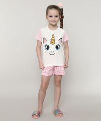 Pijama-Infantil-Unicornio-Estampado-Manga-Curta-Off-White-9641223-Off_White_1