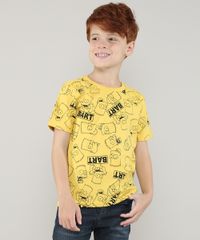 Camiseta-Infantil-Bart-Os-Simpsons-Manga-Curta-Amarelo-9727726-Amarelo_1