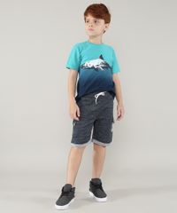 Bermuda-Infantil-em-Moletom-Mescla-Barra-Dobrada-Azul-Marinho-9561349-Azul_Marinho_3